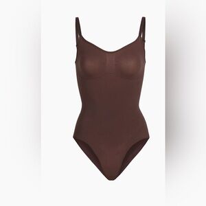 Skims SCULPTING BODYSUIT W. SNAPS Cocoa FIRM